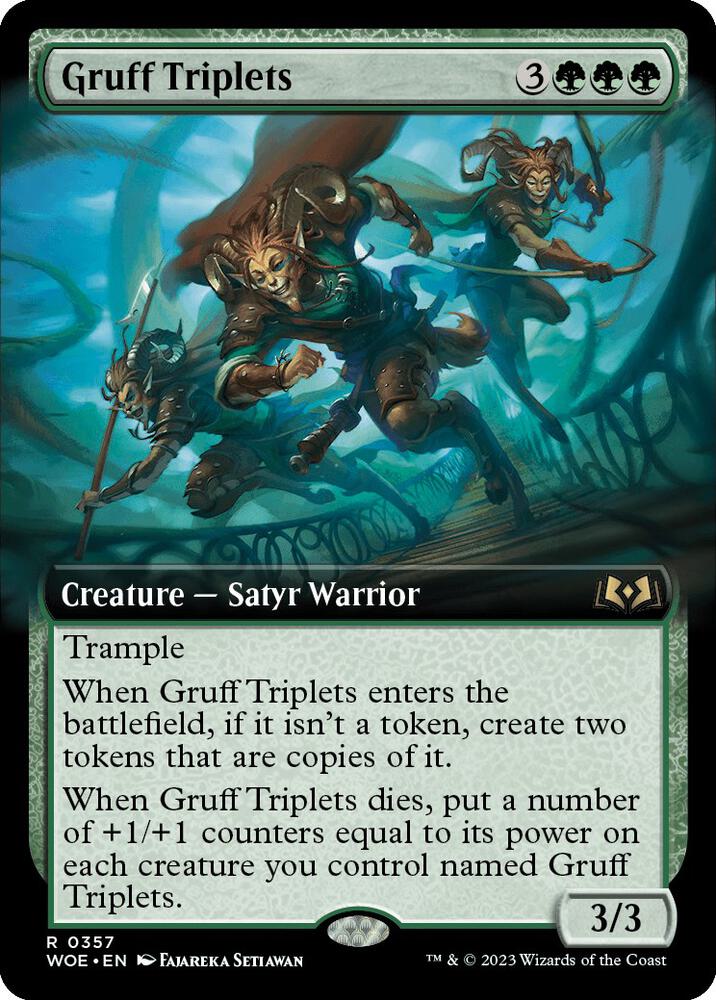 Gruff Triplets (Extended Art) card image