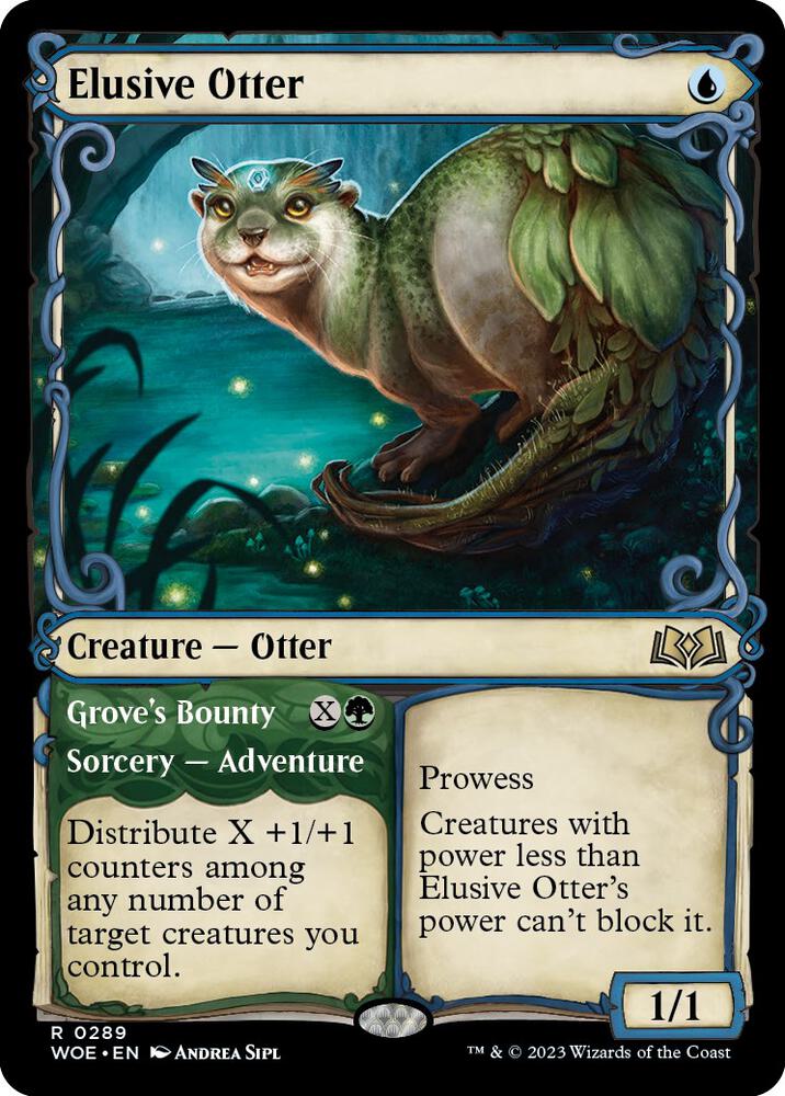 Elusive Otter (Showcase) card image