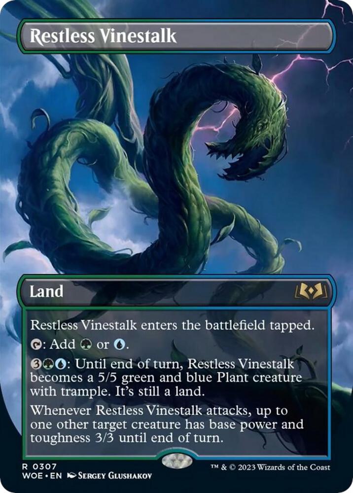 Restless Vinestalk (Borderless) card image