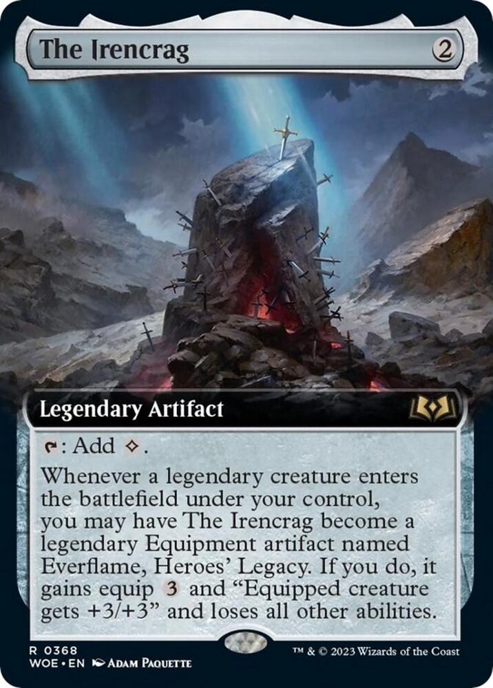 The Irencrag (Extended Art) card image