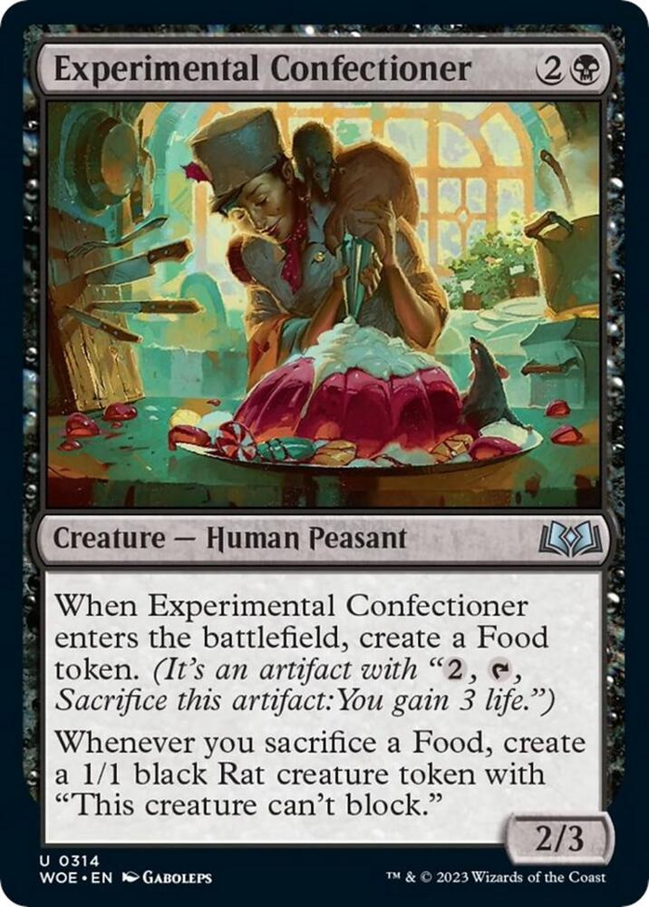 Experimental Confectioner card image