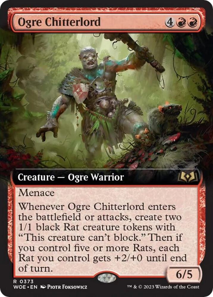 Ogre Chitterlord (Extended Art) card image