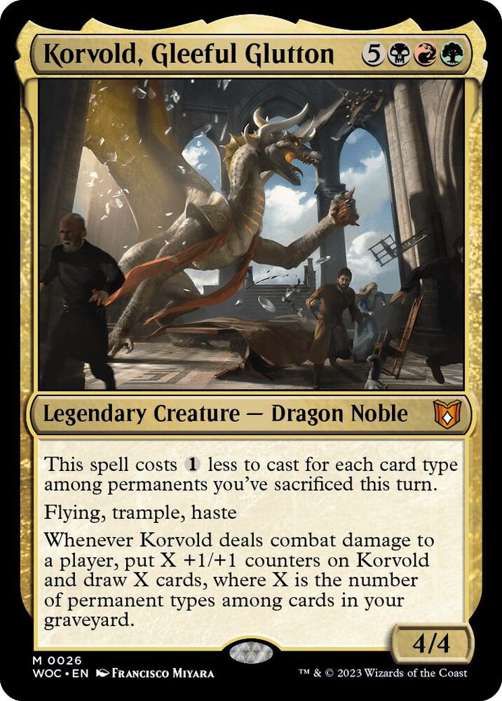 Korvold, Gleeful Glutton card image