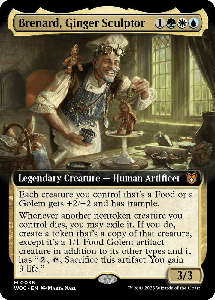 Brenard, Ginger Sculptor (Extended Art) card image