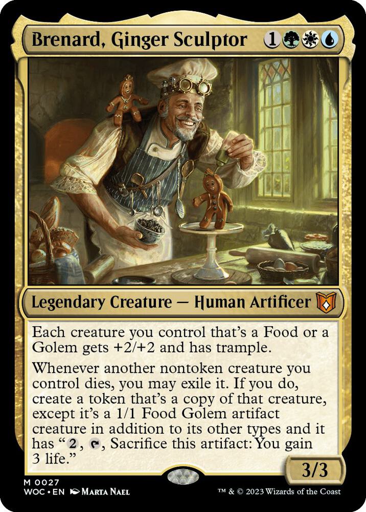 Brenard, Ginger Sculptor card image