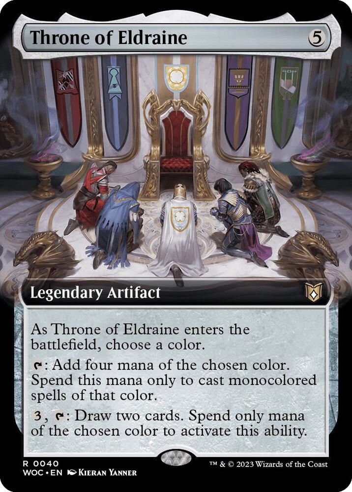 Throne of Eldraine (Extended Art) card image