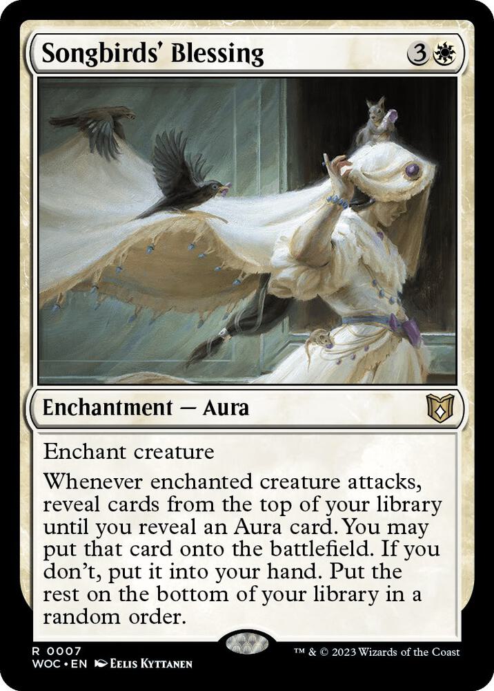 Songbirds' Blessing card image