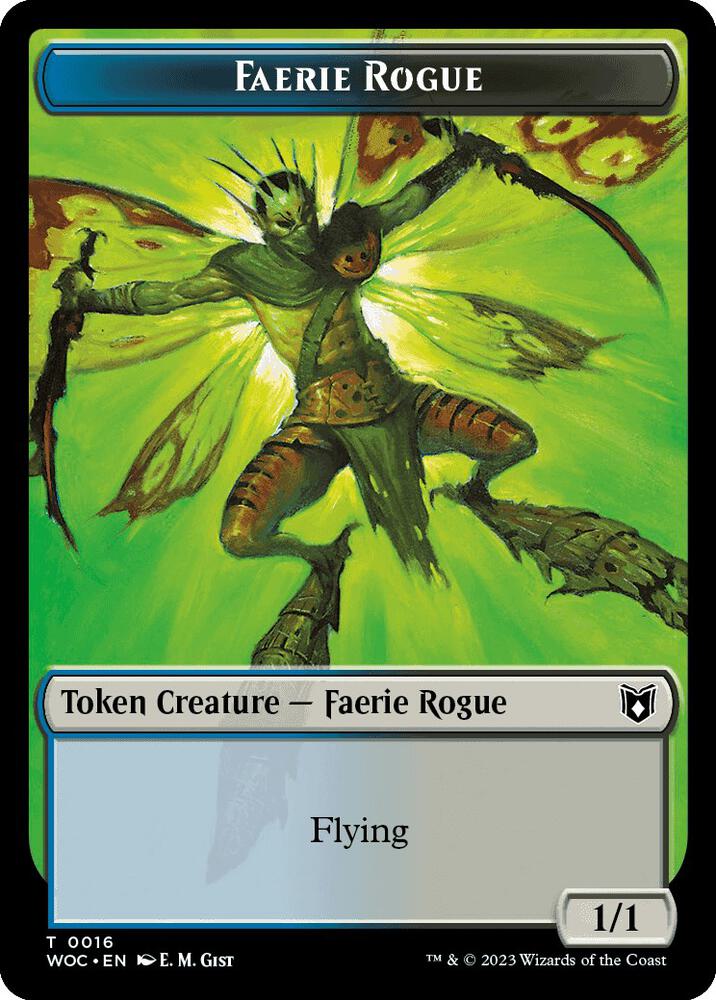 Faerie Rogue (0016) // Faerie Double-Sided Token card image
