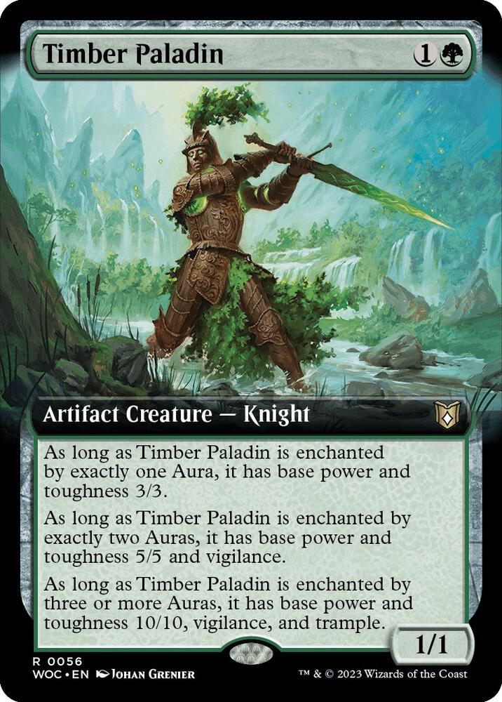 Timber Paladin (Extended Art) card image