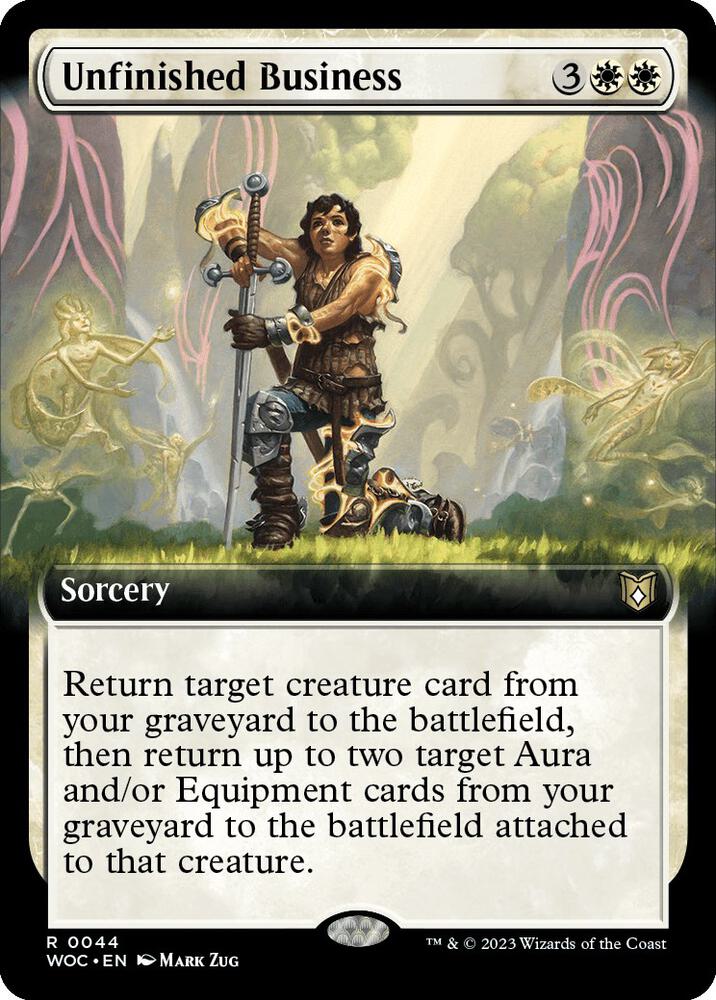 Unfinished Business (Extended Art) card image
