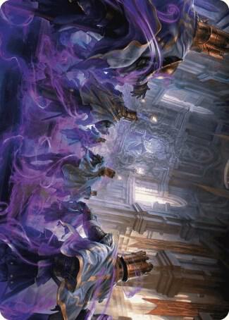Eerie Interference Art Card card image