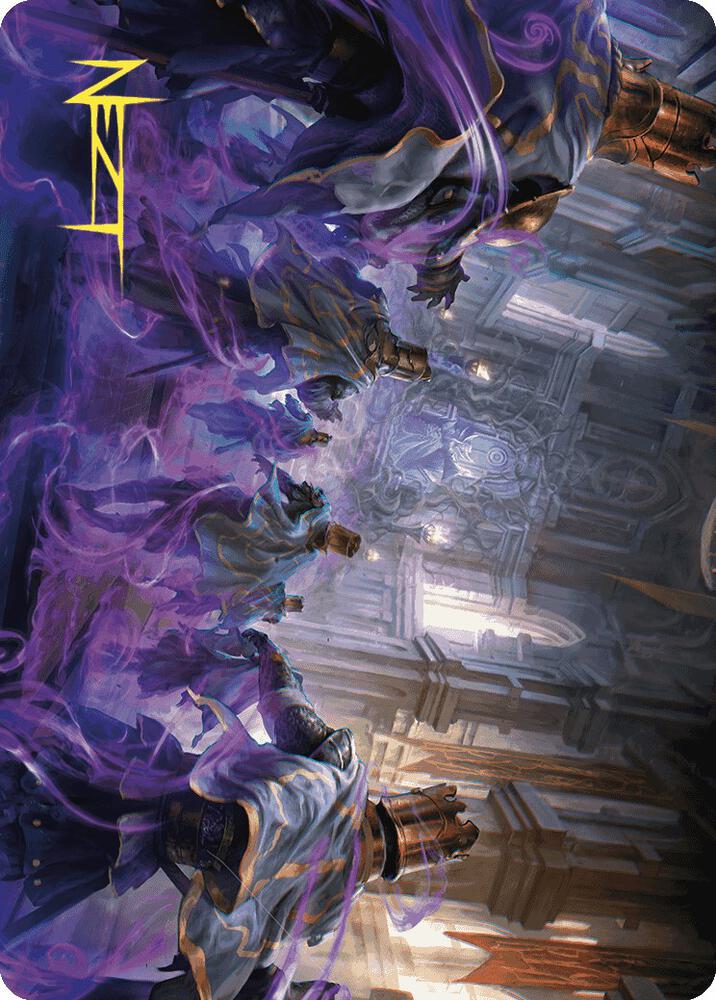 Eerie Interference Art Card (Gold-Stamped Signature) card image