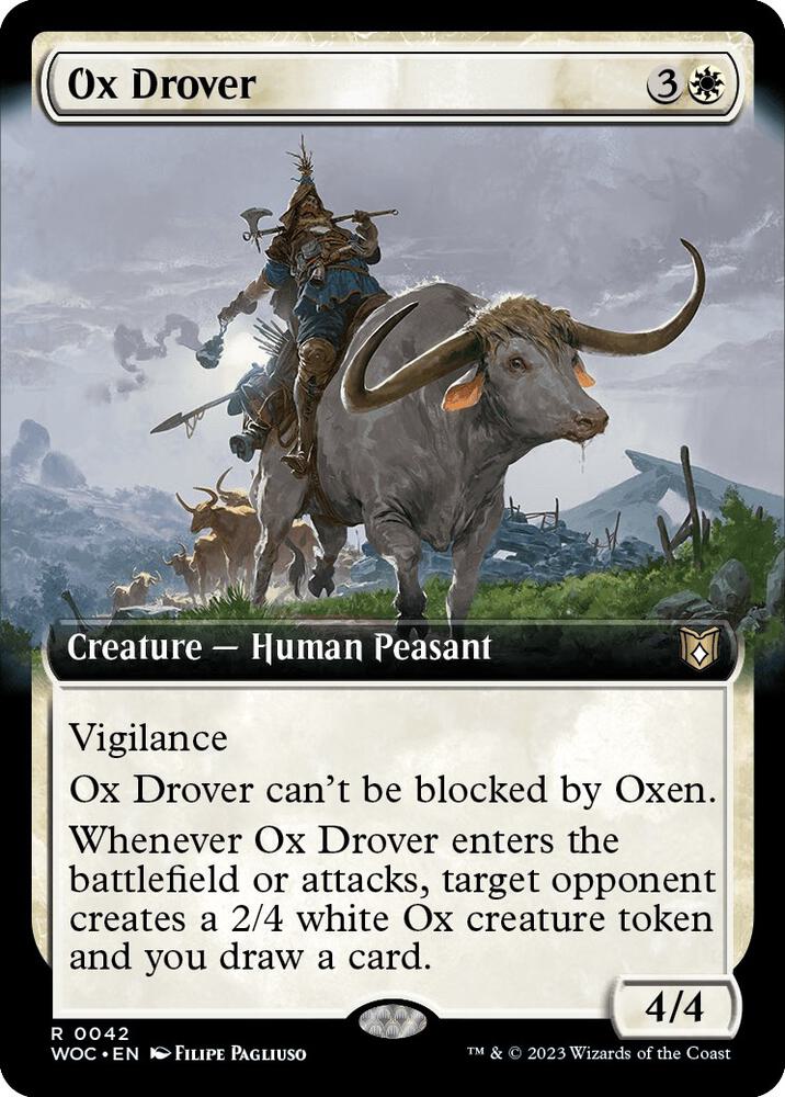 Ox Drover (Extended Art) card image