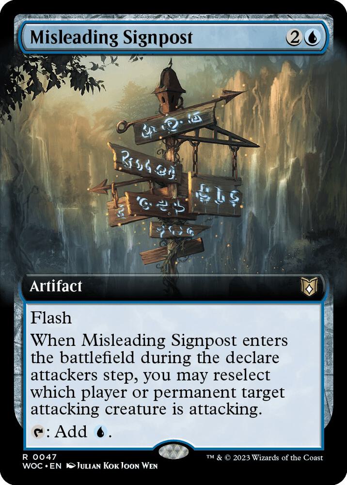 Misleading Signpost (Extended Art) card image