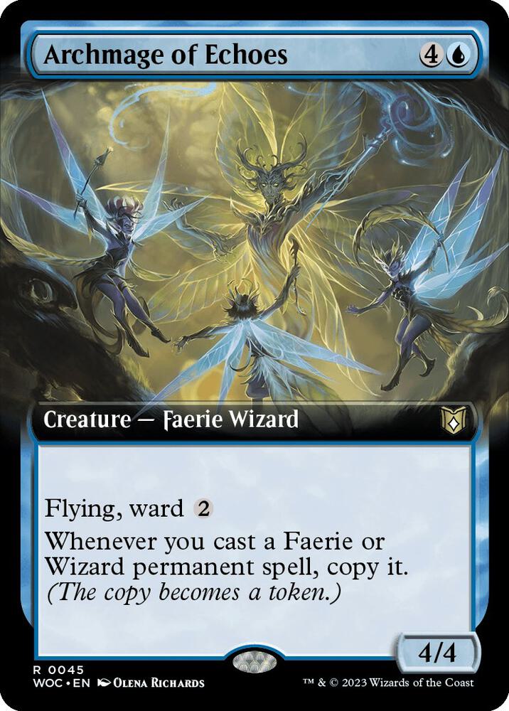 Archmage of Echoes (Extended Art) card image