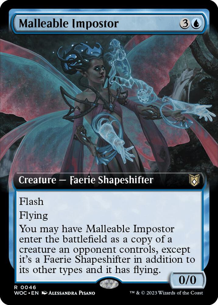 Malleable Impostor (Extended Art) card image