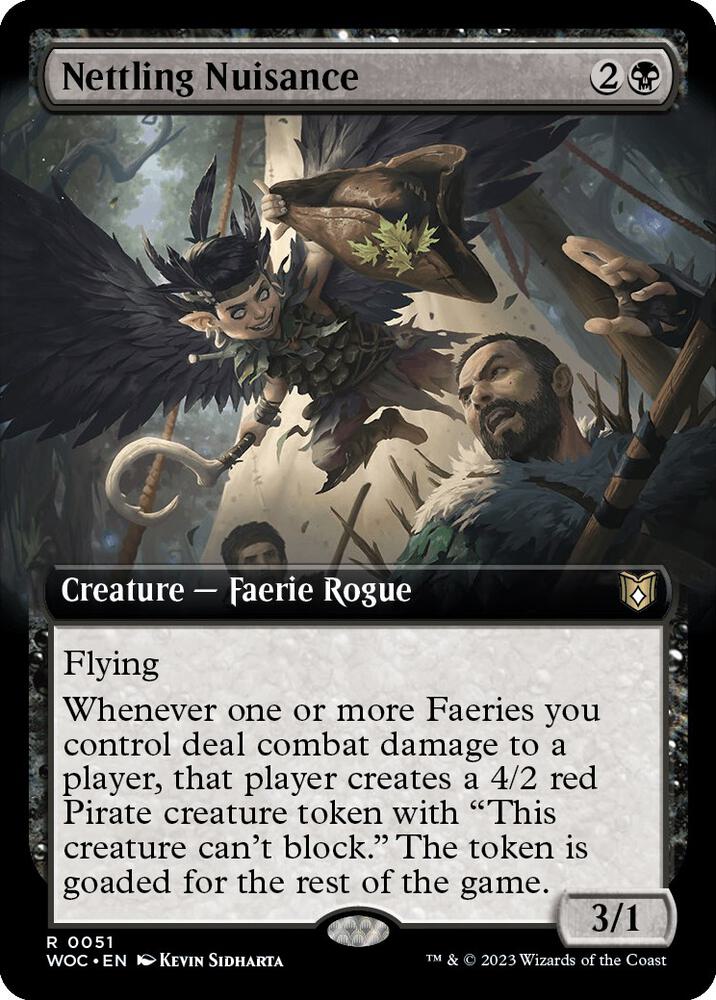 Nettling Nuisance (Extended Art) card image