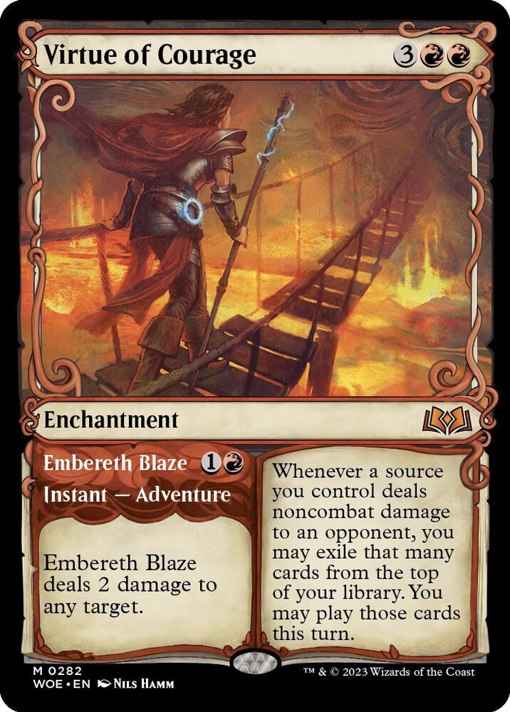 Virtue of Courage (Showcase) card image