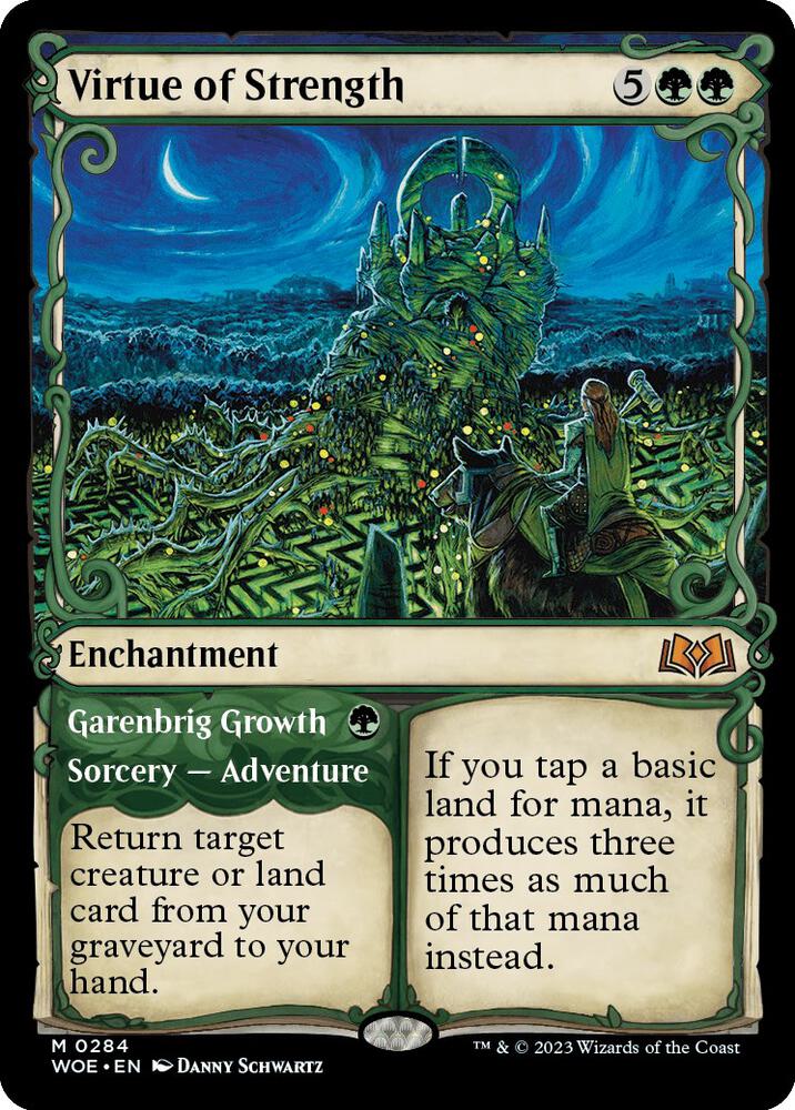 Virtue of Strength (Showcase) card image