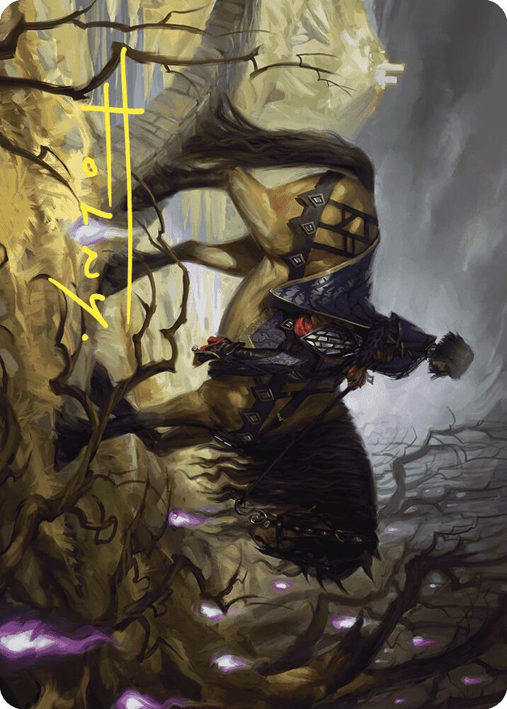 Rowan's Grim Search Art Card (Gold-Stamped Signature) card image