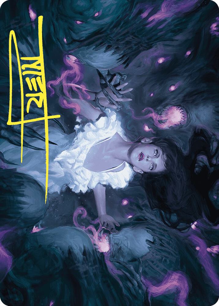 Neva, Stalked by Nightmares Art Card (Gold-Stamped Signature) card image