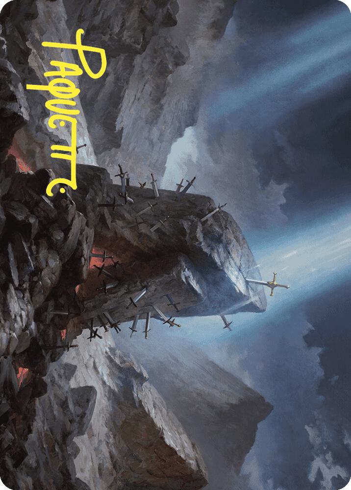 The Irencrag Art Card (Gold-Stamped Signature) card image