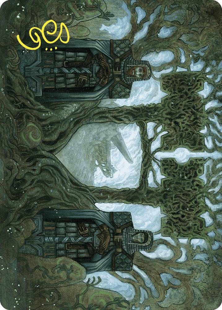 Court of Garenbrig Art Card (Gold-Stamped Signature) card image