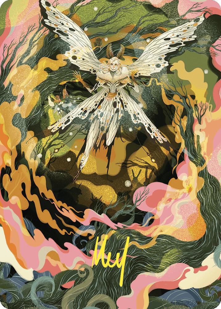 Greater Auramancy Art Card (Gold-Stamped Signature) card image
