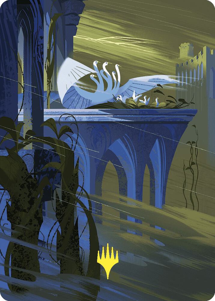 Doubling Season Art Card (Gold-Stamped Planeswalker Symbol) card image