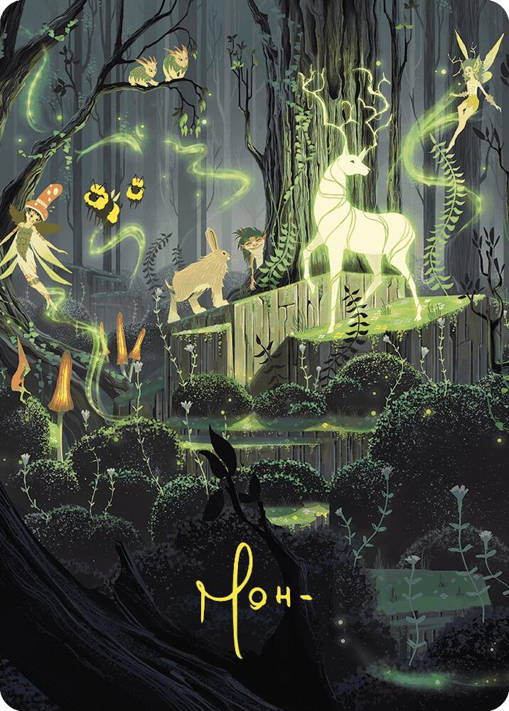 Primal Vigor Art Card (Gold-Stamped Signature) card image