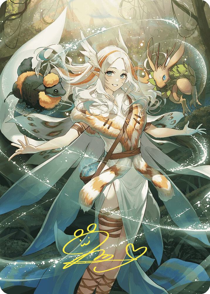 Greater Auramancy Anime Art Card (Gold-Stamped Signature) card image