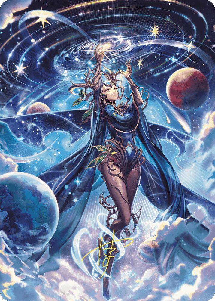 Omniscience Anime Art Card (Gold-Stamped Signature) card image