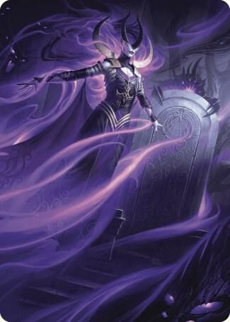 Ashiok, Wicked Manipulator Art Card (10/81) card image