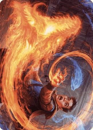 Frantic Firebolt Art Card card image
