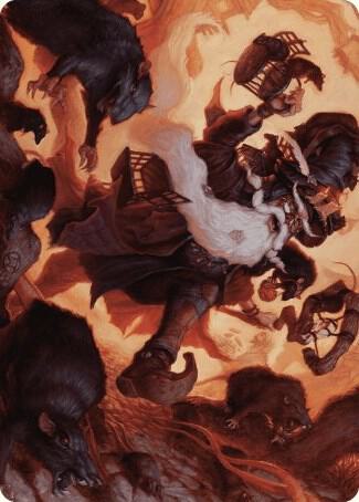 Tattered Ratter Art Card card image