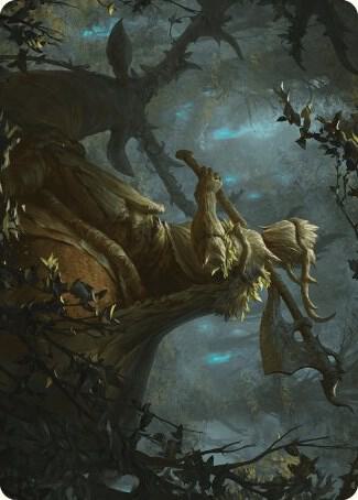 Verdant Outrider Art Card card image