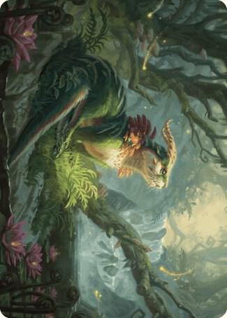 Elusive Otter Art Card card image