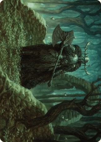 Mosswood Dreadknight Art Card card image