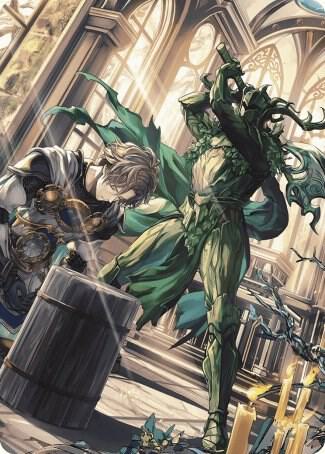 Karmic Justice Anime Art Card card image