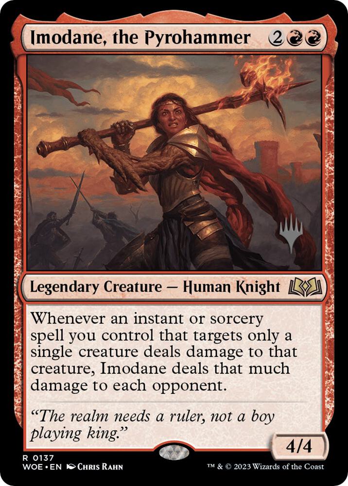 Imodane, the Pyrohammer card image