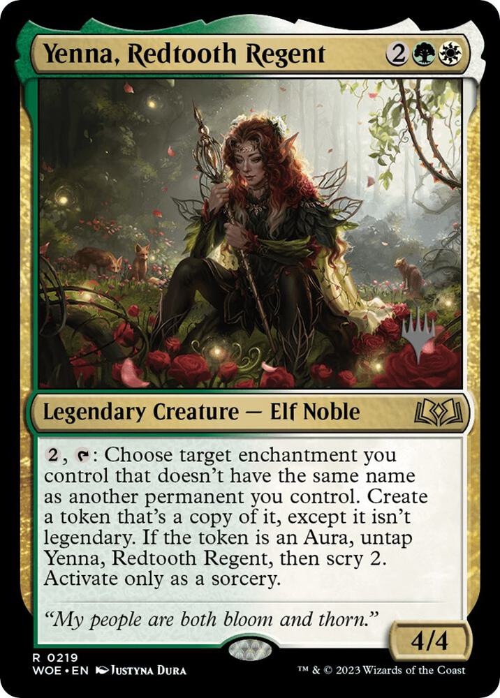 Yenna, Redtooth Regent card image