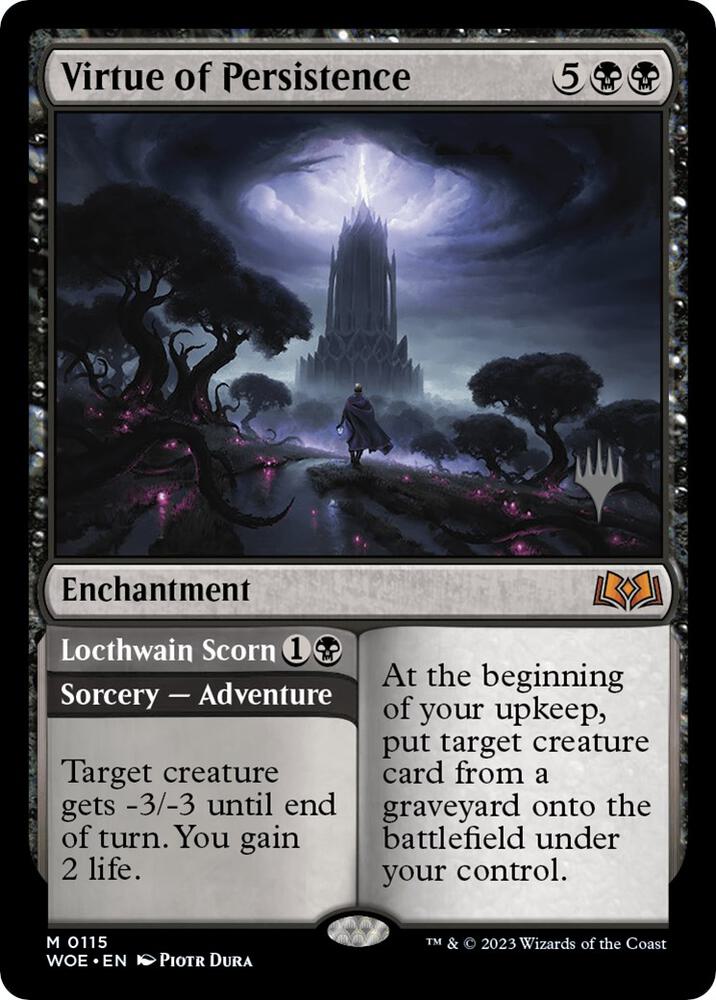 Virtue of Persistence card image