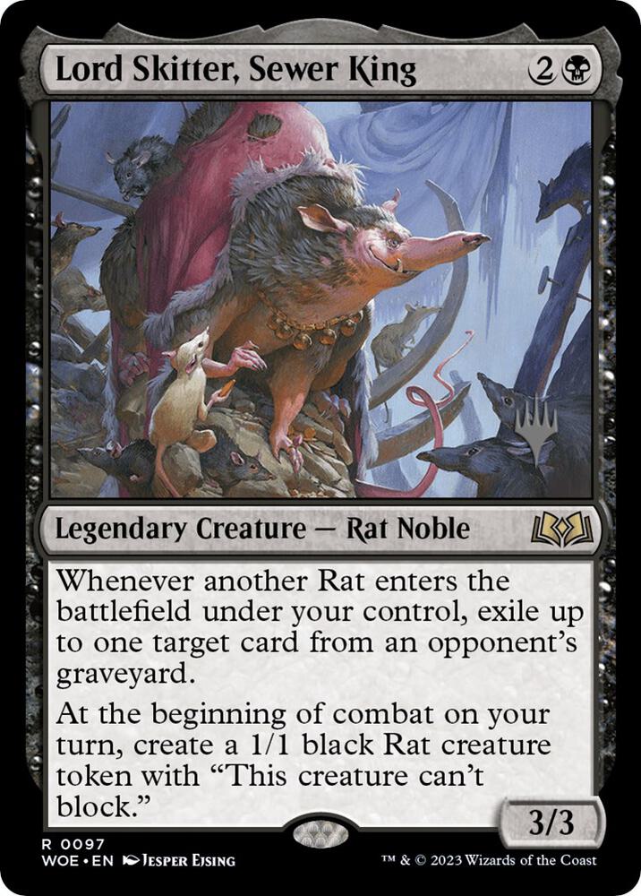 Lord Skitter, Sewer King card image