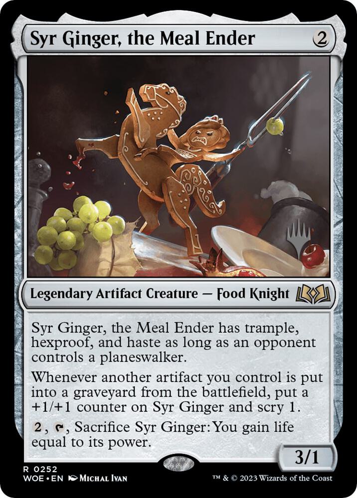 Syr Ginger, the Meal Ender card image