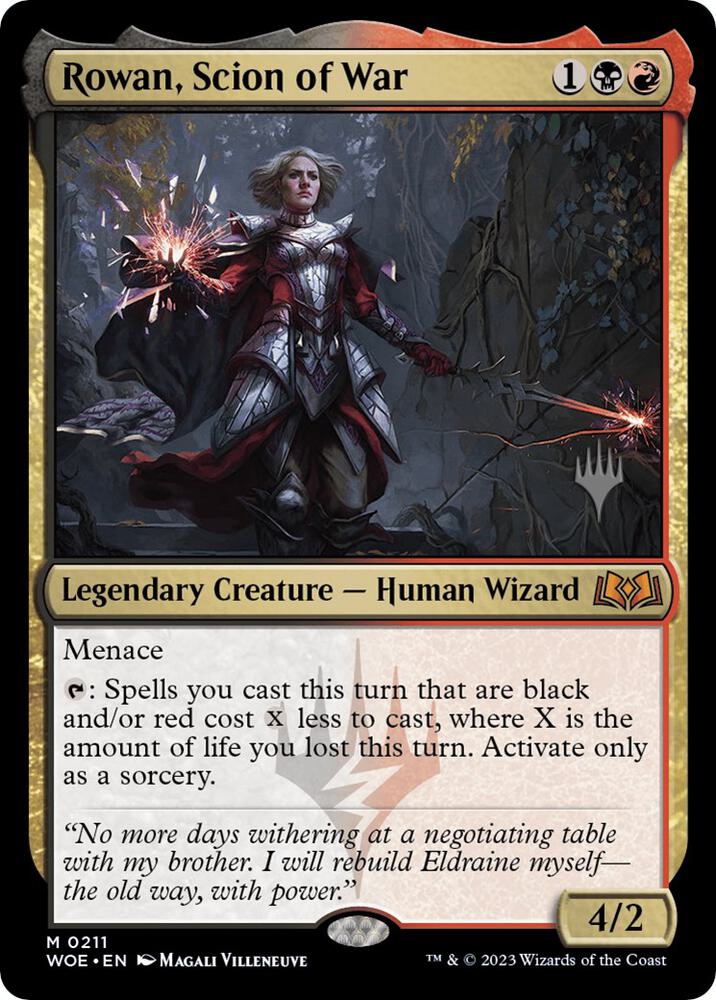 Rowan, Scion of War card image