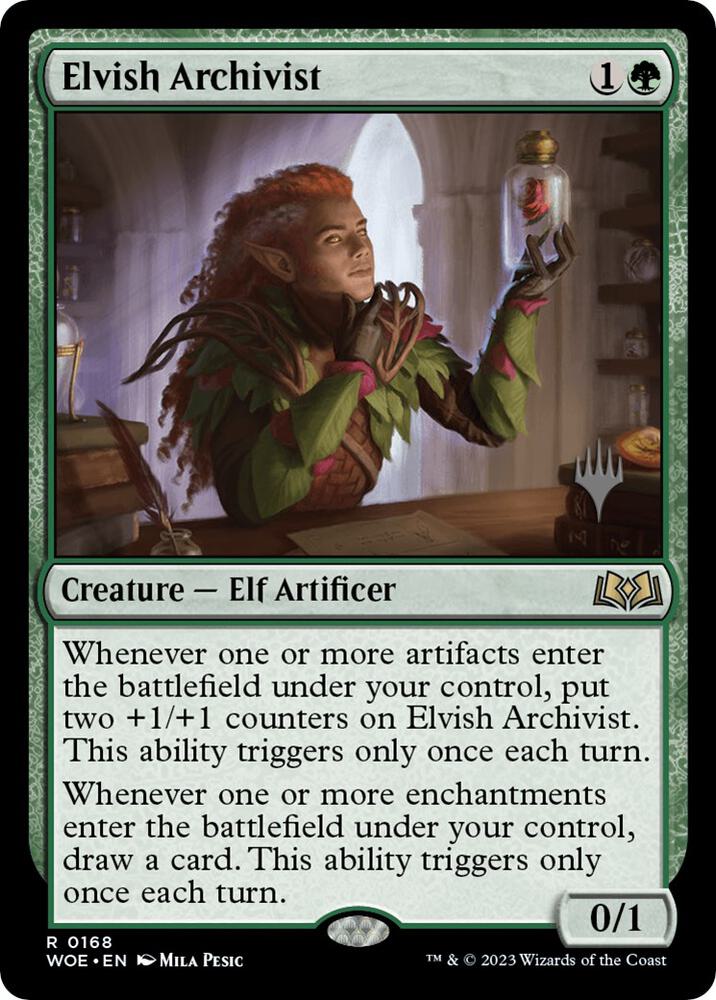 Elvish Archivist card image