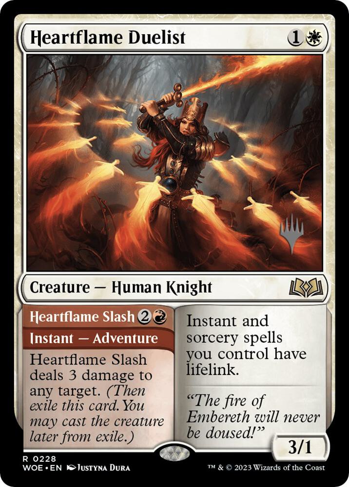 Heartflame Duelist card image