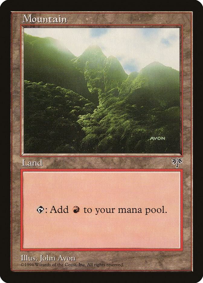 Mountain (Green) card image