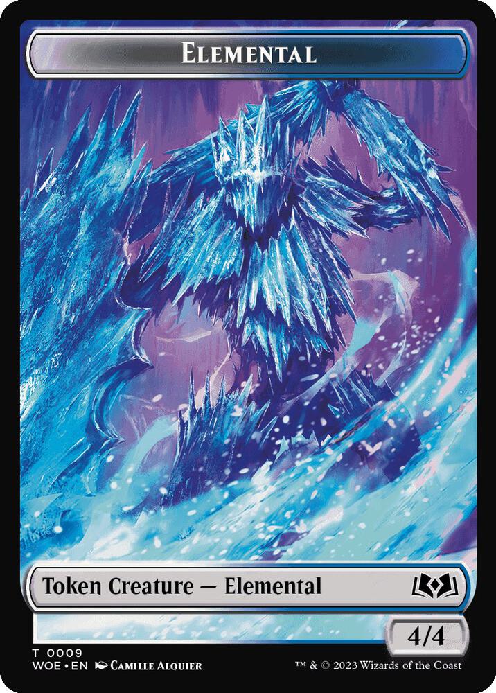 Elemental // Food (0010) Double-Sided Token card image