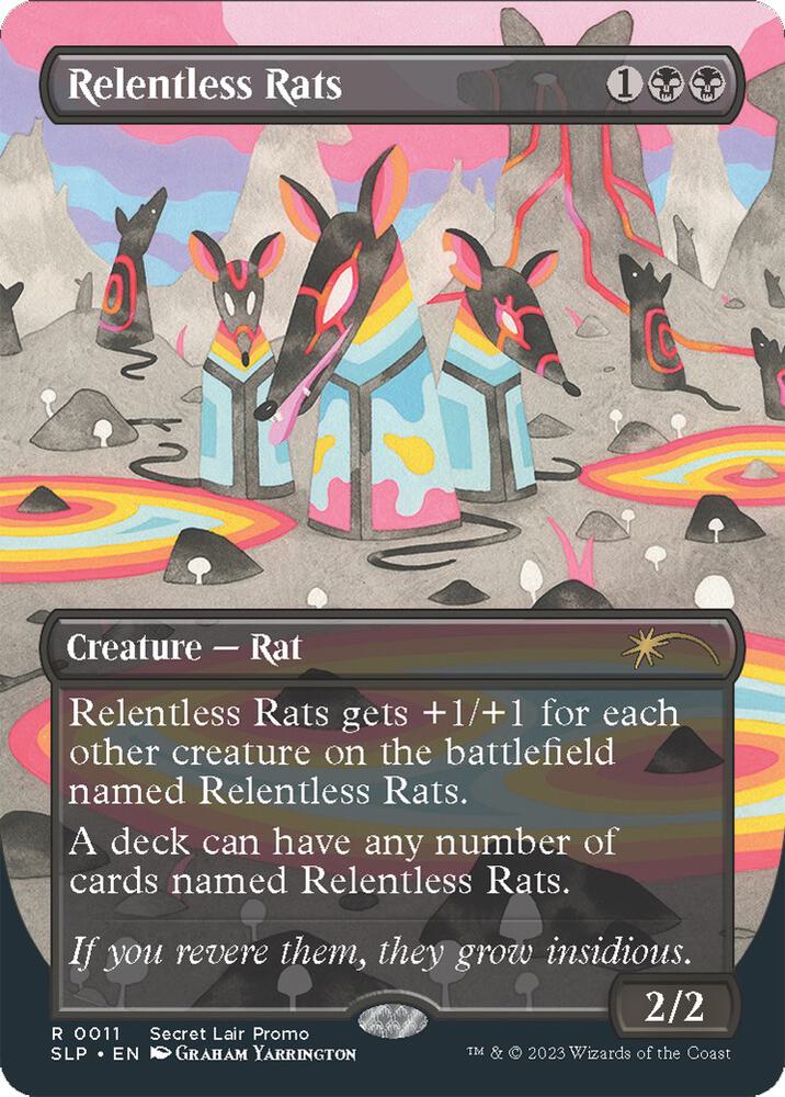 Relentless Rats (0011) card image